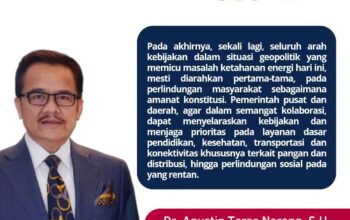 Teras Ingatkan Konstelasi “Perang Energi” Sulit Diprediksi