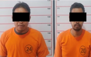 Satreskrim Kobar Bekuk 2 Spesialis Pencuri Baterai Litium