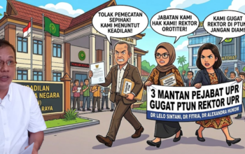 3 Mantan Pejabat FEB Gugat Rektor UPR