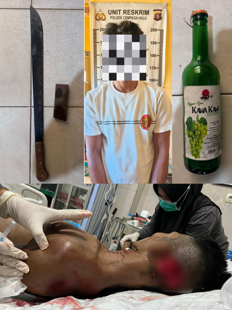 Pembacok Pasutri Desa Bukit Batu Ditangkap