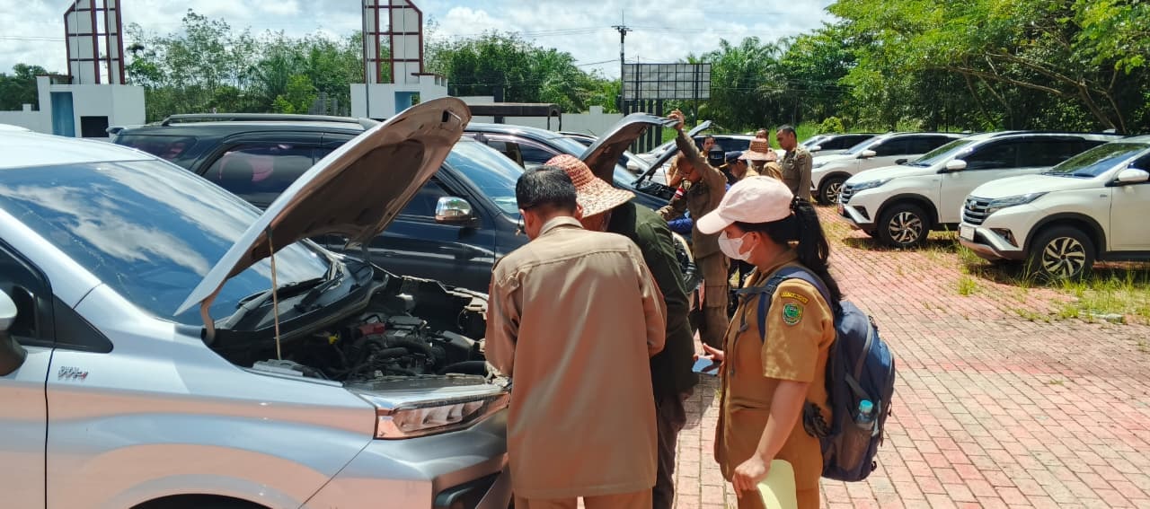 Ribuan Kendaraan Dinas Termasuk Milik Bupati dan Wabub Diperiksa BPK RI