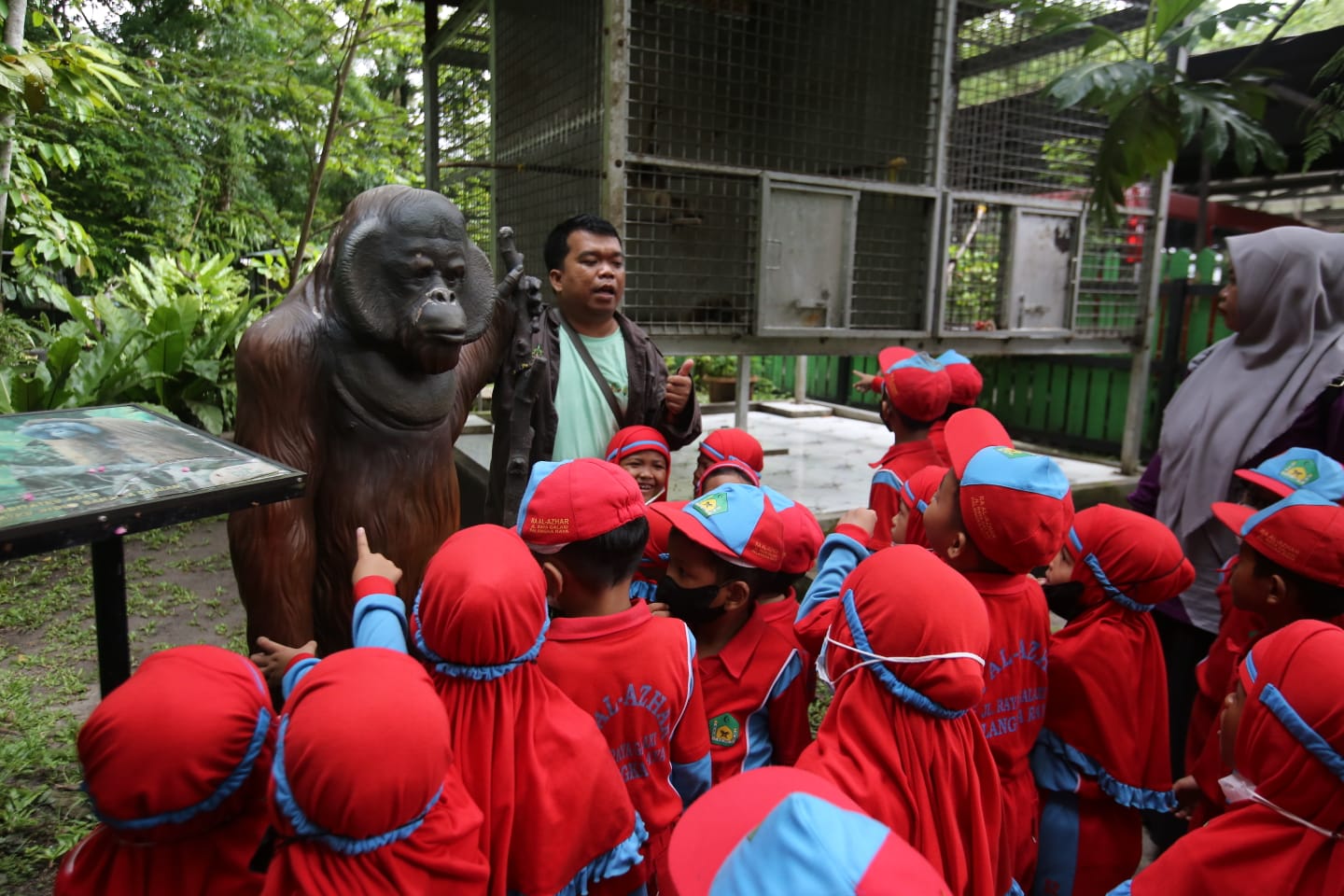 Edukasi Satwa Sejak Dini, BKSDA Kalteng Terima Kunjungan Siswa TK Al-Azhar