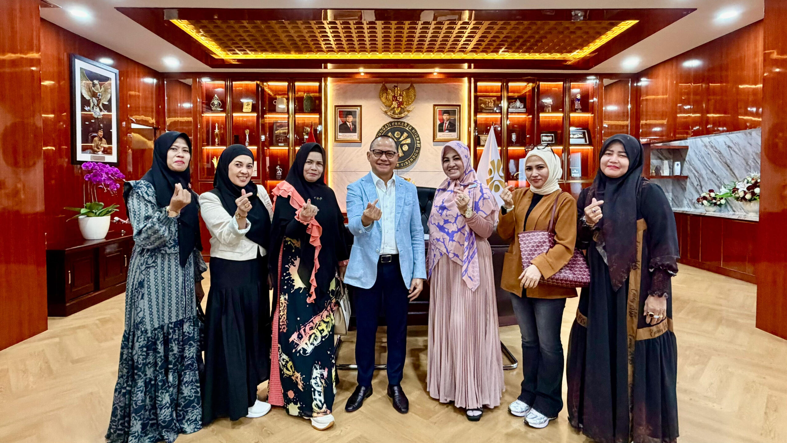 IPEMI Kobar Bertemu Menteri P2MI, Jalin Kerja Sama Penyaluran Tenaga Kerja 