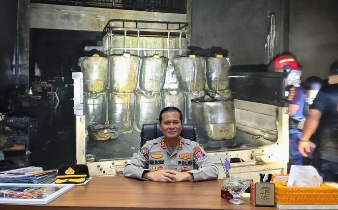 Polda Pastikan Selidiki Kebakaran dan Dugaan Penimbunan BBM di RTA Milono