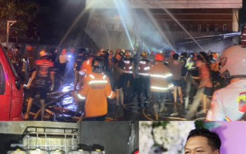 TKP Kebakaran Jl RTA Milono Dugaan Ada Aktivitas Penimbunan BBM Bukan Mitra Pertamina