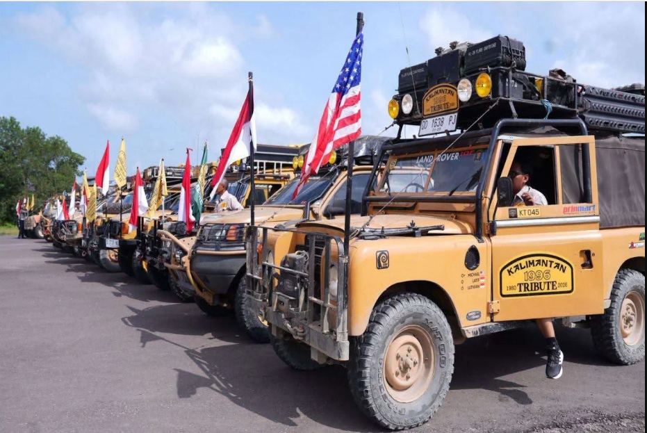 Camel Trophy Kalimantan Tribute 2026, Momen Promosikan Barut