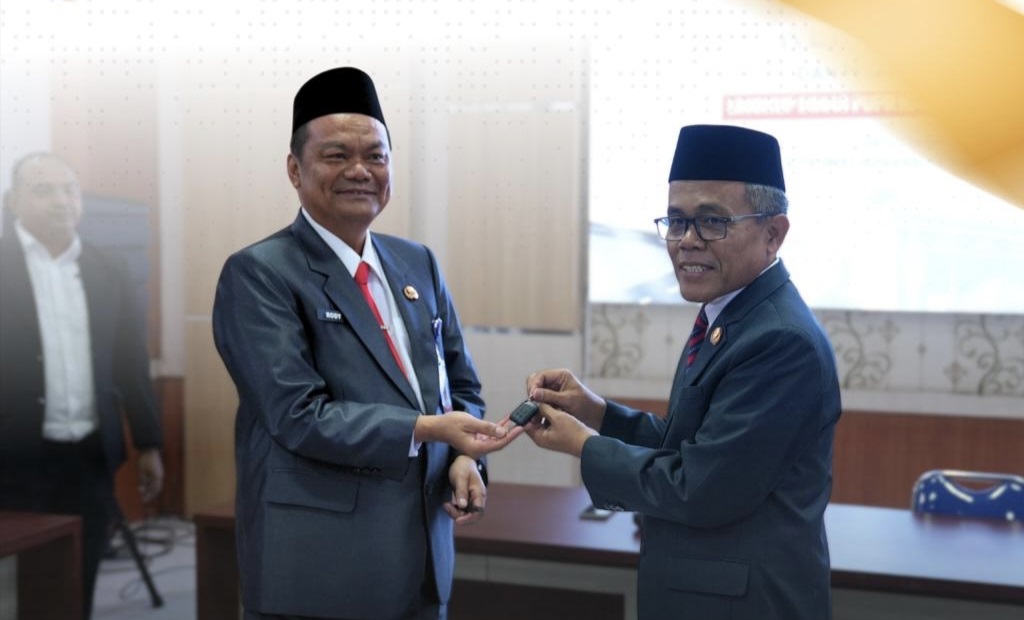 Sertijab Kadis PUPR Barut, Tongkat Estafet Kepemimpinan Resmi Beralih