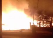 Api Hanguskan Tiga Rumah Warga Kelurahan Candi 