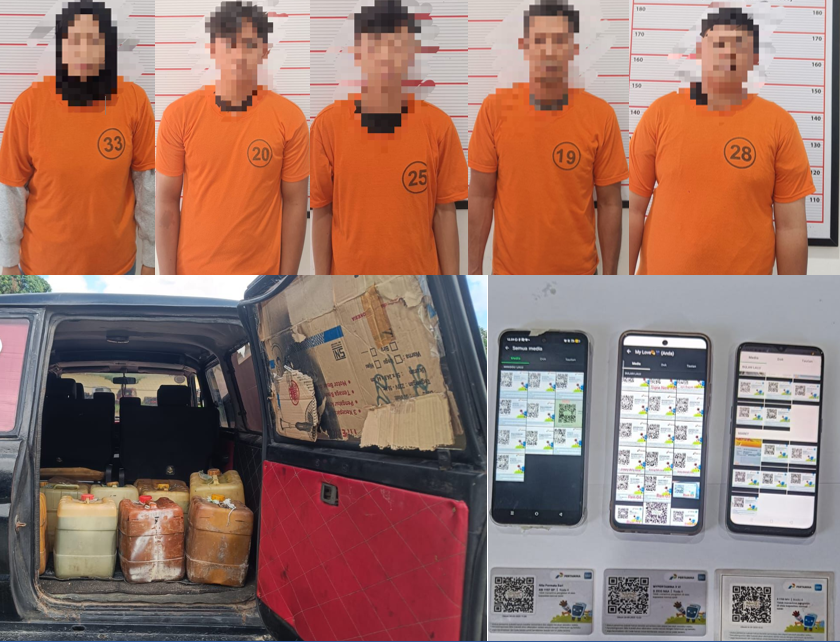 Sindikat BBM Subsidi Barcode Palsu Ditangkap