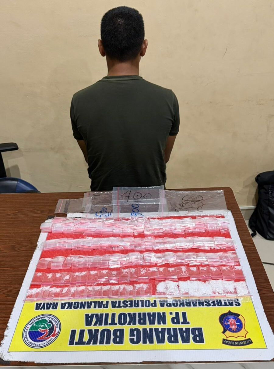 Gerebek Rumah di Dr Murjani, Polisi Sita 481 Paket Sabu