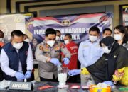 Polres Kotim Musnahkan 1,29 Kilogram Sabu