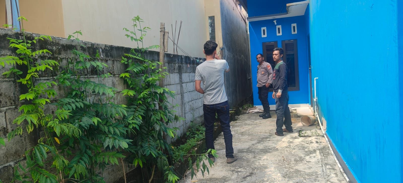 Maling Bobol Plafon di Perum Griya Subur Permai