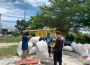Peduli Lingkungan, Rutan Palangka Raya Serahkan Sampah Pilah