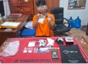 Tangkap Pemuda 22 Tahun, Polisi Sita Hampir 2 Ons Sabu