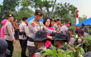 Kapolda Kalteng Tutup Pembaretan Bintara Remaja