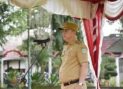 Wabup Dodo Pimpin Apel Gabungan Awal Tahun Baru