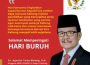 HARI BURUH 2026-Teras Berharap Pekerja Kalteng Makin Sejahtera