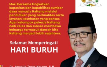 HARI BURUH 2026-Teras Berharap Pekerja Kalteng Makin Sejahtera