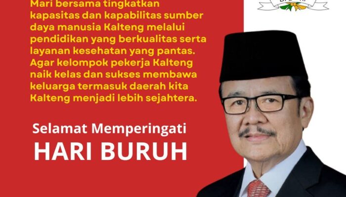 HARI BURUH 2026-Teras Berharap Pekerja Kalteng Makin Sejahtera