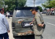 Satpol PP Palangka Raya Amankan Kendaraan Diduga Pelangsir BBM
