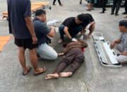 Diduga dari Loncat atau Terjatuh Menara Masjid Raya Darussalam, Pria Muda Tewas