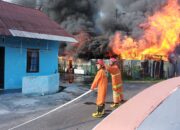 3 Rumah Dinas TNI Terbakar