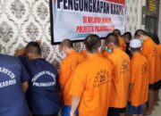 Semester I, Polresta Palangka Raya Ungkap 36 Kasus Narkoba