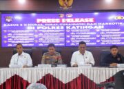 Polres Katingan Ungkap 21 Kasus Narkoba di Semester I 2026