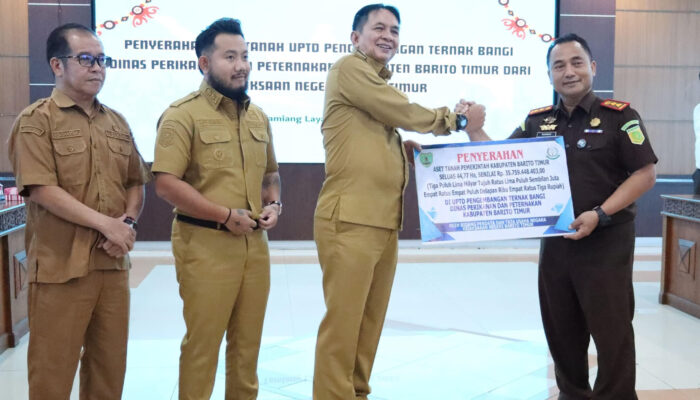 Bupati M.Yamin Terima Kembali Aset Strategis Bangi Wao