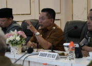 Bupati Wiyatno Pimpin Rapat Persiapan Panen Raya Desa Terusan Mulya
