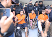 ‎3 Tersangka Pembunuh Polisi di Tumbang Kalemei Tiba di Palangka Raya