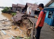 Abrasi Sungai Kahayan, 2 Bangunan Ambruk