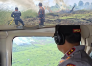 Gubernur dan Kapolda Kalteng Temukan Karhutla Jembatan Tumbang Nusa