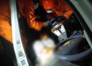 Tabrak Truk Mogok Sopir Ekspedisi Tewas Terjepit