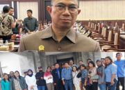 DIPASANG PLANG DAMBUNG DJAYA ANGIN-DPRD Hormati Gugatan Sengketa Aset Pemerintah Provinsi
