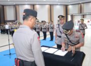 Kapolda Kalteng Pimpin Sertijab Irwasda, Karo SDM dan 2 Kapolres