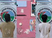 Sembunyikan Sabu di Semak, 2 Pria Ditangkap