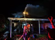 Korsleting Listrik, Rumah di Sri Rezeki II Ludes Terbakar