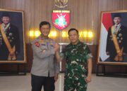 Kapolda Kalteng Perkuat Soliditas TNI-Polri Lewat Silaturahmi dengan Pangdam XXII Tambun Bungai