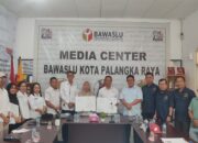 Bawaslu Kota Palangka Raya dan PWI Kalteng Jalin Kerja Sama Tingkatkan Edukasi Kepemiluan