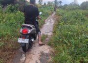 Warga Keluhkan Kerusakan Jalan Sei Baras di Selat Hulu