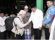 Bupati Wiyatno Sambut Kepulangan Jemaah Haji Kapuas