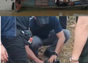 Detik-detik Penangkapan Saldi alias Ateng dan Isteri Terduga Penyerang Polisi dan Rompi Polisi yang Ditemukan di Pinggir Sungai
