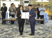 Linae Victoria Aden Resmi Dilantik Jadi Sekda Definitif Kalteng