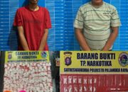 Tangkap 2 Pengedar, 10 Gram Sabu dan 1.600 Butir Zenith Disita