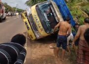 Ibu dan Anak Tewas Tertimpa Truk Angkut Air Mineral di Kotim