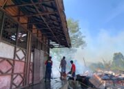 Bangunan SDN UPT Hanjak Maju Terbakar