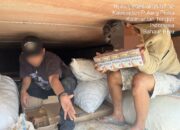 Bea Cukai P.Raya Sikat Penyelundup 1,87 Juta Batang Rokok Bodong