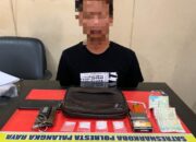 Pria 30 Tahun Ditangkap Simpan 16,49 Gram Sabu