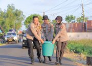 Polres Seruyan Salurkan Bantuan Air Bersih ke Warga